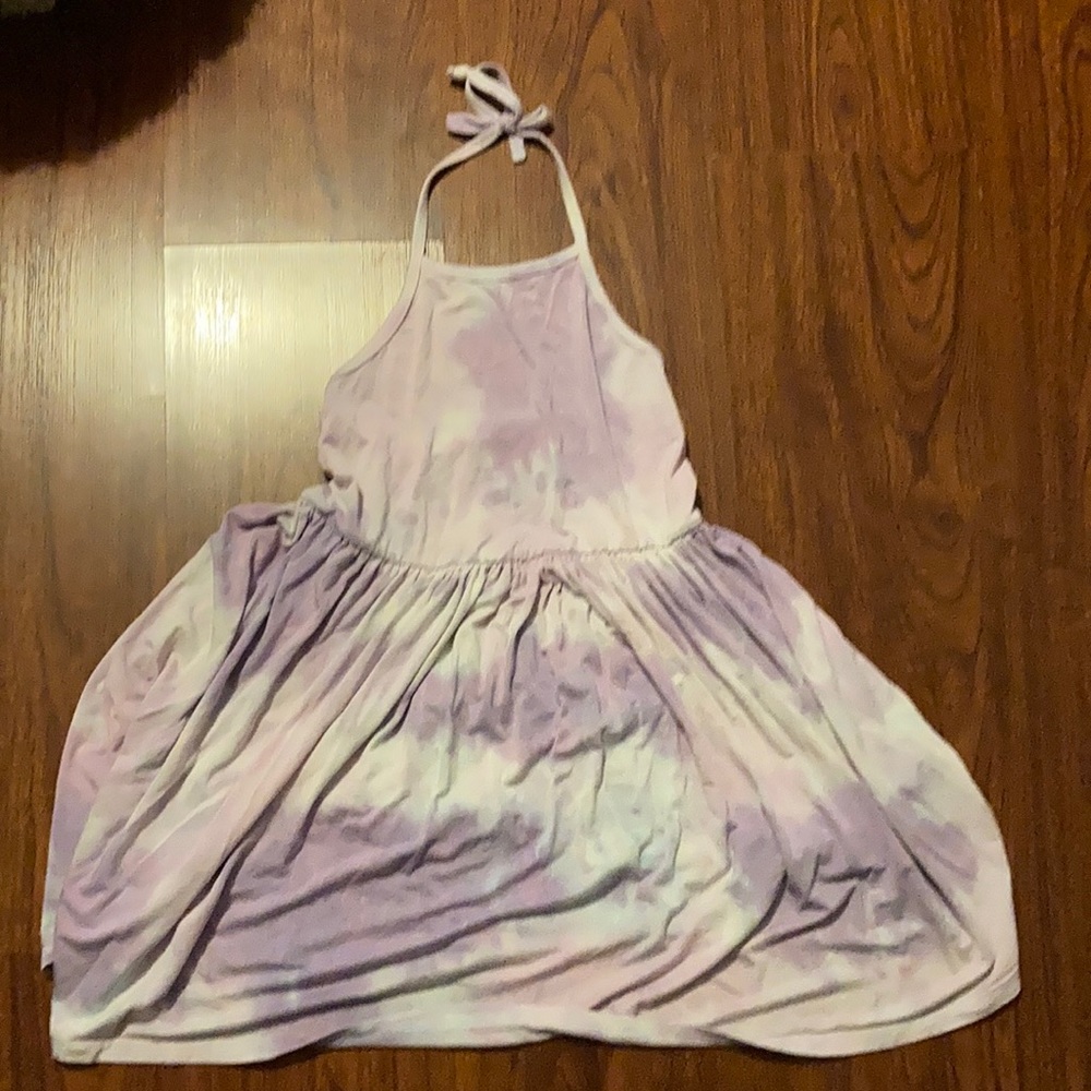 Little Moon Society Halter Top Dress violet 6T